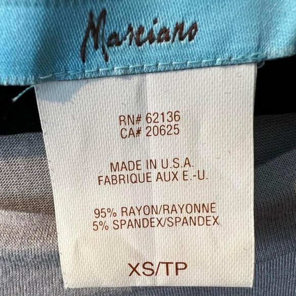 Marciano fitted Tee Shirt Size XS with Logo - Picture 2 of 6